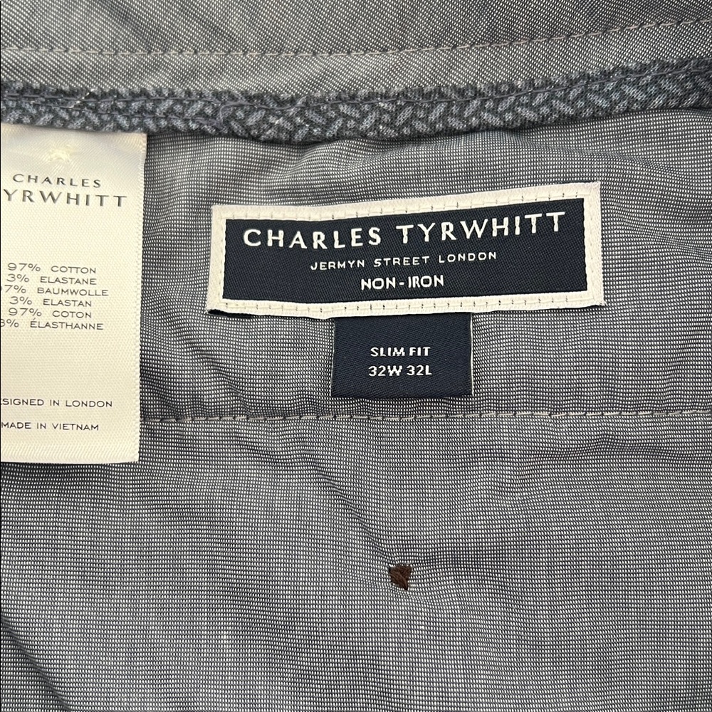 Men's Blue Pants - Picture 4 of 5